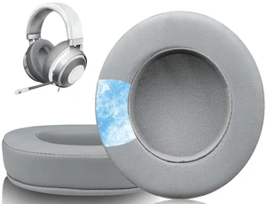 Cooling Earpads for Razer Kraken 2019/Nari - Grey for Kraken(2019/X/V3 X/Tournament/Ultimate/Kitty), Nari(2018/Essential/Ultimate) Headphones Cooling Earpads for Razer Kraken 2019/Nari - Grey for Kraken(2019/X/V3 X/Tournament/Ultimate/Kitty), Nari(2018/Essential/Ultimate) Headphones
