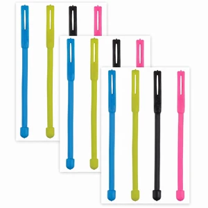 Gear Tie Cordable, The Original Reusable Rubber Twist Tie with Stretch-Loop For Cord Management + Storage, 3-Inch, Assorted Colors, 12 Pack, Made in the USA Gear Tie Cordable, The Original Reusable Rubber Twist Tie with Stretch-Loop For Cord Management + Storage, 3-Inch, Assorted Colors, 12 Pack, Made in the USA