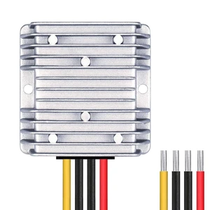DC 24V Step Up to 48V Boost Converter 3A 144W DC Voltage Regulator Power Converter Adapter Waterproof Module Transformer for Golf Cart Club Car LED Light DC 24V Step Up to 48V Boost Converter 3A 144W DC Voltage Regulator Power Converter Adapter Waterproof Module Transformer for Golf Cart Club Car LED Light