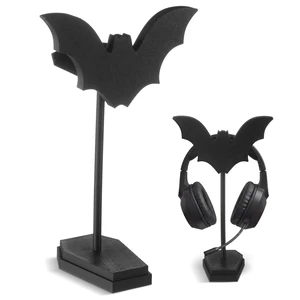 Gothic Halloween Bat Headphone Stand Holder with Base Desk Accessory Gothic Desk Organizer, Mini Bat Holder, Gaming Headset Stand, Cute Desk Decor, Office Home Bedroom, Halloween Desktop Gifts Gothic Halloween Bat Headphone Stand Holder with Base Desk Accessory Gothic Desk Organizer, Mini Bat Holder, Gaming Headset Stand, Cute Desk Decor, Office Home Bedroom, Halloween Desktop Gifts