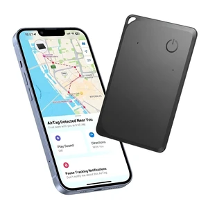 MFi Certified Wallet Tracker Card Compatible with Apple Find My Air Tag iOS Slim Bluetooth Tracker Card For Wallets Passports Luggage With Rechargeable Battery Waterproof No Subscription Item Locator MFi Certified Wallet Tracker Card Compatible with Apple Find My Air Tag iOS Slim Bluetooth Tracker Card For Wallets Passports Luggage With Rechargeable Battery Waterproof No Subscription Item Locator