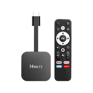 Android 14.0 TV Stick HS86 T2 4K 2GB RAM 16GB ROM Dual Wi-Fi BT5.4 2.4G/5GHz Dual Band Wi-Fi, Bluetooth 5.4, Remote Control Included, 4K Ultra HD Decoding, Black Smart Streaming Media Stick Android 14.0 TV Stick HS86 T2 4K 2GB RAM 16GB ROM Dual Wi-Fi BT5.4 2.4G/5GHz Dual Band Wi-Fi, Bluetooth 5.4, Remote Control Included, 4K Ultra HD Decoding, Black Smart Streaming Media Stick