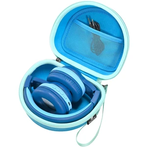 Hard Travel Storage Case Compatible with iClever BTH12 / BTH26 / IMYB/JoySpark-T5 / Candy Bila BH03 Headphones, Protective Carrying Bag. (case only) - Light Blue Hard Travel Storage Case Compatible with iClever BTH12 / BTH26 / IMYB/JoySpark-T5 / Candy Bila BH03 Headphones, Protective Carrying Bag. (case only) - Light Blue