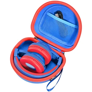 Hard Travel Storage Case Compatible with iClever BTH12 / BTH26 / IMYB/JoySpark-T5 / Candy Bila BH03 Headphones, Protective Carrying Bag. (case only) - Dark Blue Hard Travel Storage Case Compatible with iClever BTH12 / BTH26 / IMYB/JoySpark-T5 / Candy Bila BH03 Headphones, Protective Carrying Bag. (case only) - Dark Blue