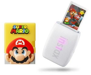 Instax Mini Link 3 Super Mario Smartphone Printer + Silicone Case Smartphone photo printer with Bluetooth, AR effects, Nintendo-themed templates and? Block silicone case Instax Mini Link 3 Super Mario Smartphone Printer + Silicone Case Smartphone photo printer with Bluetooth, AR effects, Nintendo-themed templates and? Block silicone case