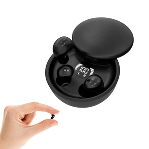 Mini Invisible Earbuds for Small Ears, Ear Buds for Side Sleeping Ultra-compact Earbuds for Small Ears with Soft Silicone Fit, Bluetooth 5.4, IPX5, 4-5H Playtime 24-H Battery Case Mini Invisible Earbuds for Small Ears, Ear Buds for Side Sleeping Ultra-compact Earbuds for Small Ears with Soft Silicone Fit, Bluetooth 5.4, IPX5, 4-5H Playtime 24-H Battery Case