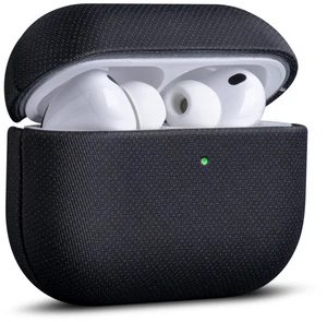 for AirPods Pro 3 Case Cover - AirPods Pro 3rd Generation Case Premium Vegan Leather, Fully-Wrapped Design, Supports Wireless Charging, Woven Fabric Texture - Black for AirPods Pro 3 Case Cover - AirPods Pro 3rd Generation Case Premium Vegan Leather, Fully-Wrapped Design, Supports Wireless Charging, Woven Fabric Texture - Black