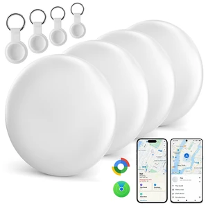 Smart Tracker Tags Bluetooth Item Finder for Android & iOS Works with Apple Find My & Android Find My Device, Luggage Tracker for Keys, Wallet, Backpack & Suitcase, Anti-Lost Smart Tracker Tags Bluetooth Item Finder for Android & iOS Works with Apple Find My & Android Find My Device, Luggage Tracker for Keys, Wallet, Backpack & Suitcase, Anti-Lost