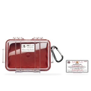 1020 Micro Case (Red/Clear) 1020 Micro Case (Red/Clear)