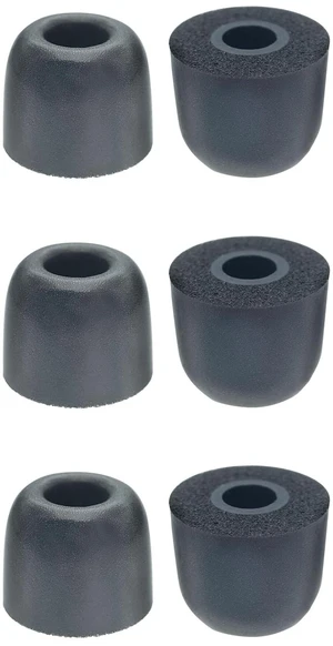 Replacement Ear Tips for Axil GS Extreme 2.0/3.0, XCOR PRO, Medium Foam Earbuds Tips, Comfort Fit, 3 Pairs, Black Replacement Ear Tips for Axil GS Extreme 2.0/3.0, XCOR PRO, Medium Foam Earbuds Tips, Comfort Fit, 3 Pairs, Black
