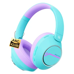 Active Noise Cancelling Headphones for Kids Toddler Travel 3-Level Safe Volume, Bluetooth 5.4 with Mic, 40H Play Time, USB C AUX Cable, Wireless Headphones for Boys/Girls/Autism Active Noise Cancelling Headphones for Kids Toddler Travel 3-Level Safe Volume, Bluetooth 5.4 with Mic, 40H Play Time, USB C AUX Cable, Wireless Headphones for Boys/Girls/Autism
