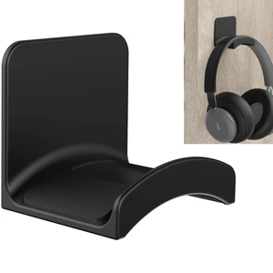 Headphone Stand Headset Holder - Adhesive Gaming Earphones Hanger, Universal Desk Wall Mount Hook for All Headphone/Controller, Compatible with Beats, AirPods Max,Sony, JBL (Black) Headphone Stand Headset Holder - Adhesive Gaming Earphones Hanger, Universal Desk Wall Mount Hook for All Headphone/Controller, Compatible with Beats, AirPods Max,Sony, JBL (Black)
