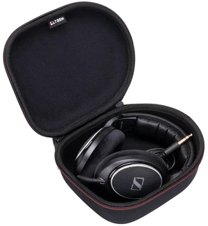 Case for Sennheiser HD 599 SE/600/280 Pro/599/620S Headphone Black Hard Carrying Travel Case for Sennheiser Headphone Case for Sennheiser HD 599 SE/600/280 Pro/599/620S Headphone Black Hard Carrying Travel Case for Sennheiser Headphone