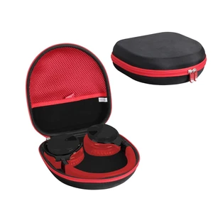 Hard Travel Case for Silensys E7 / PurelySound/MOVSSOU/COWIN/Tapela/Audonia Active Noise Cancelling Bluetooth Headphones (Black+Red) Hard Travel Case for Silensys E7 / PurelySound/MOVSSOU/COWIN/Tapela/Audonia Active Noise Cancelling Bluetooth Headphones (Black+Red)