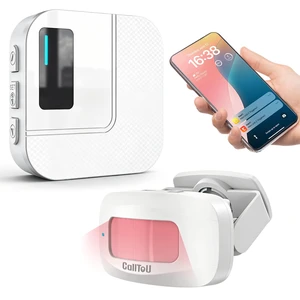 WiFi Motion Sensor Door Chime, Smart Motion Alert System with App Notifications & Instant Phone Alerts, Entry Sensor for Home, Pet Monitoring, Elderly Care and Store Entrance WiFi Motion Sensor Door Chime, Smart Motion Alert System with App Notifications & Instant Phone Alerts, Entry Sensor for Home, Pet Monitoring, Elderly Care and Store Entrance