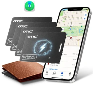 Wallet Tracker Card Apple Find My Card Slim 1.7mm Smart Card Wallet Finder Item Locatorfor iPhone, Passport, Luggage, Keys Rechargeable & IP67 Waterproof, 4 Pack Wallet Tracker Card Apple Find My Card Slim 1.7mm Smart Card Wallet Finder Item Locatorfor iPhone, Passport, Luggage, Keys Rechargeable & IP67 Waterproof, 4 Pack