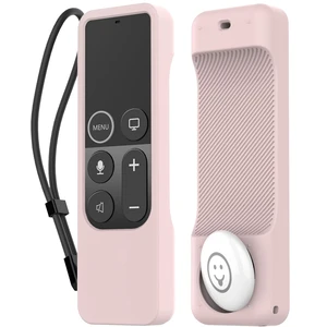 Protective Case for Apple TV 4K Siri Remote 3rd & 2nd Gen with AirTag Holder, Magnet Technology, Lanyard Included, Great Grip, Heavy Shock Absorption, Drop Protection Protective Case for Apple TV 4K Siri Remote 3rd & 2nd Gen with AirTag Holder, Magnet Technology, Lanyard Included, Great Grip, Heavy Shock Absorption, Drop Protection