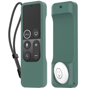 Protective Case for Apple TV 4K Siri Remote 3rd & 2nd Gen with AirTag Holder, Magnet Technology, Lanyard Included, Great Grip, Heavy Shock Absorption, Drop Protection Protective Case for Apple TV 4K Siri Remote 3rd & 2nd Gen with AirTag Holder, Magnet Technology, Lanyard Included, Great Grip, Heavy Shock Absorption, Drop Protection