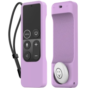 Protective Case for Apple TV 4K Siri Remote 3rd & 2nd Gen with AirTag Holder, Magnet Technology, Lanyard Included, Great Grip, Heavy Shock Absorption, Drop Protection Protective Case for Apple TV 4K Siri Remote 3rd & 2nd Gen with AirTag Holder, Magnet Technology, Lanyard Included, Great Grip, Heavy Shock Absorption, Drop Protection