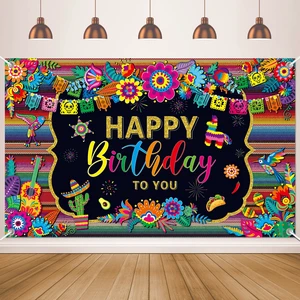 7 * 5ft Mexican Fiesta Themed Happy Birthday Backdrop Mexican Party Decor Mexico Decorations for Party Mexico Cinco De Mayo Party Decorations Fiesta Banner Carnival Supplies Photo Booth Background 7 * 5ft Mexican Fiesta Themed Happy Birthday Backdrop Mexican Party Decor Mexico Decorations for Party Mexico Cinco De Mayo Party Decorations Fiesta Banner Carnival Supplies Photo Booth Background