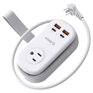 65W GaN Travel Power Strip with 3 Outlets & 4 USB Ports (2 USB C) 4FT Flat Plug Extension Cord with Cord Wrap Design, Compact USB C Charger for Cruise Home Office Dorm Laptop 65W GaN Travel Power Strip with 3 Outlets & 4 USB Ports (2 USB C) 4FT Flat Plug Extension Cord with Cord Wrap Design, Compact USB C Charger for Cruise Home Office Dorm Laptop