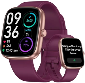 Senior Friendly Fitness Tracker, No App No Phone Required, 1.83'' Display Easy to Use, Waterproof, Heart Rate, Sleep Monitor, Fitness Watch, Pedometer Watch, Smart Watches for Women Men Senior Friendly Fitness Tracker, No App No Phone Required, 1.83'' Display Easy to Use, Waterproof, Heart Rate, Sleep Monitor, Fitness Watch, Pedometer Watch, Smart Watches for Women Men