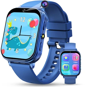 Kids Smart Watch, 30+ Games Camera Video Pedometer Kids Watch, Music Player, Alarm, Audiostory, Torch, Step Counter, Educational Toys for Children Age 5-12 Kids Smart Watch, 30+ Games Camera Video Pedometer Kids Watch, Music Player, Alarm, Audiostory, Torch, Step Counter, Educational Toys for Children Age 5-12