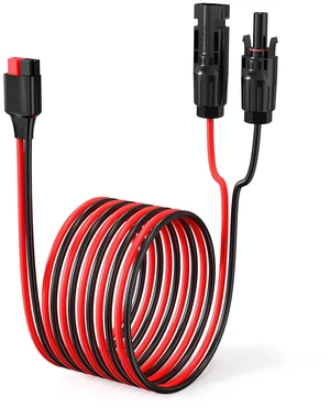 10AWG 10FT Solar Panel Cable to Anderson Connector 2 6 10 20 35 50FT Solar Extension Cable for Portable Power Station Solar Generator Battery Pack(10FT) 10AWG 10FT Solar Panel Cable to Anderson Connector 2 6 10 20 35 50FT Solar Extension Cable for Portable Power Station Solar Generator Battery Pack(10FT)