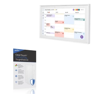 Screen Protector Compatible with Skylight Calendar (15 inch) - ClearTouch Crystal ToughShield 9H (2-Pack), Clear 9H Tough Flexible Film Screen Protector Screen Protector Compatible with Skylight Calendar (15 inch) - ClearTouch Crystal ToughShield 9H (2-Pack), Clear 9H Tough Flexible Film Screen Protector