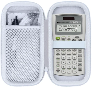 Case Compatible with Texas Instruments TI-30XIIS TI-30XS TI-30Xa TI-36X Pro Scientific Calculator (Case Only) - White Case Compatible with Texas Instruments TI-30XIIS TI-30XS TI-30Xa TI-36X Pro Scientific Calculator (Case Only) - White