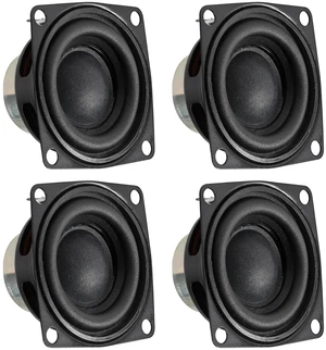 4pcs 2inch 4Ohm 10W Full Range Audio Speaker Stereo Woofer Loudspeaker for Arduino (4pcs) 4pcs 2inch 4Ohm 10W Full Range Audio Speaker Stereo Woofer Loudspeaker for Arduino (4pcs)