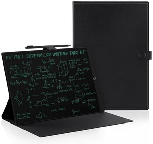 LCD Writing Tablet for Adults: 11.5 Inch with Cover Case Reusable Drawing Board Erasable Writing Pad Use for Office Study Teaching LCD Writing Tablet for Adults: 11.5 Inch with Cover Case Reusable Drawing Board Erasable Writing Pad Use for Office Study Teaching
