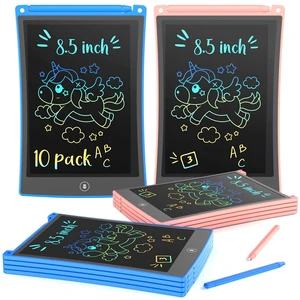 8.5 Inch 10 Pack LCD Writing Tablet for Kids, Colorful Doodle Board, Car Trip Travel Learning Toys, Erasable Drawing Pad, Birthday Gifts for Boys Girls Age 3 4 5 6 7 8(Blue & Pink) 8.5 Inch 10 Pack LCD Writing Tablet for Kids, Colorful Doodle Board, Car Trip Travel Learning Toys, Erasable Drawing Pad, Birthday Gifts for Boys Girls Age 3 4 5 6 7 8(Blue & Pink)