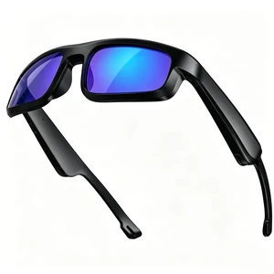 Smart Glasses, Polarized Bluetooth Sunglasses, Built-in Mic & Speakers, Voice Assistant, UV Protection Audio Sun Glass (M8 Pro-Blue Lens) Smart Glasses, Polarized Bluetooth Sunglasses, Built-in Mic & Speakers, Voice Assistant, UV Protection Audio Sun Glass (M8 Pro-Blue Lens)