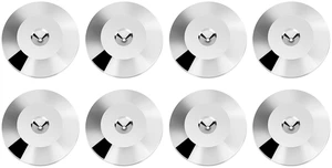 8 Pcs 25 x 4mm Universal Copper Speaker Spikes Pads Speaker Shock Base Pad Isolation Stand Feet Cone Base Mats Floor Disc(Silver) 8 Pcs 25 x 4mm Universal Copper Speaker Spikes Pads Speaker Shock Base Pad Isolation Stand Feet Cone Base Mats Floor Disc(Silver)