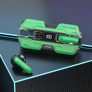GM20 True Wireless Earbuds Bluetooth 5.3 Headset 48H Playback Waterproof Stereo Earphones with Charging Box LED Display Deep Bass Headset (Green) GM20 True Wireless Earbuds Bluetooth 5.3 Headset 48H Playback Waterproof Stereo Earphones with Charging Box LED Display Deep Bass Headset (Green)