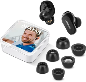 Memory Foam Tips for Bose QuietComfort Earbuds II & Ultra Earbuds - Anti-Slip, Pain-Free Replacement, Noise-Reducing, Fit in Charging Case, 3 Pairs (S/M/L) Memory Foam Tips for Bose QuietComfort Earbuds II & Ultra Earbuds - Anti-Slip, Pain-Free Replacement, Noise-Reducing, Fit in Charging Case, 3 Pairs (S/M/L)