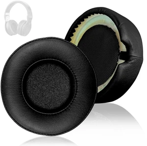 Pro Ear Pads Ear Cushion Earpads Replacement Compatible with Beats by Dr Dre Pro Detox Headphones, Memory Foam Soft Protein Leather (Black) Pro Ear Pads Ear Cushion Earpads Replacement Compatible with Beats by Dr Dre Pro Detox Headphones, Memory Foam Soft Protein Leather (Black)