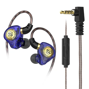 Wired Earphones with Microphone X1 in Ear Monitors Headphones Earbud IEM Comfortable,Earfins,3.5mm Plug for Computer Mobile PC Game,Sport Earbuds for Workouts Running(Blue, with mic) Wired Earphones with Microphone X1 in Ear Monitors Headphones Earbud IEM Comfortable,Earfins,3.5mm Plug for Computer Mobile PC Game,Sport Earbuds for Workouts Running(Blue, with mic)