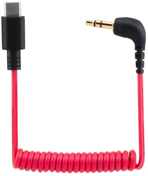 USB C to 3.5mm Cable for RODE Wireless Go II, Coiled Right Angle TRS Male DAC AUX Adapter Audio Cord Compatible with iPhone 15 Pro Max Plus, Galaxy S23 Ultra, Pixel 7 iPad Air Mini USB C to 3.5mm Cable for RODE Wireless Go II, Coiled Right Angle TRS Male DAC AUX Adapter Audio Cord Compatible with iPhone 15 Pro Max Plus, Galaxy S23 Ultra, Pixel 7 iPad Air Mini