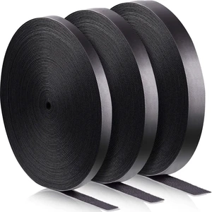 30 Yards Hook and Loop Tape, 3 Rolls, 3 Widths 1/2 in 3/4 in 1 in Sturdy Nylon, Self-gripping No Residue, Cut to Any Length, Reusable Cable Ties, Cord Bundling, Garage and Office Organization 30 Yards Hook and Loop Tape, 3 Rolls, 3 Widths 1/2 in 3/4 in 1 in Sturdy Nylon, Self-gripping No Residue, Cut to Any Length, Reusable Cable Ties, Cord Bundling, Garage and Office Organization