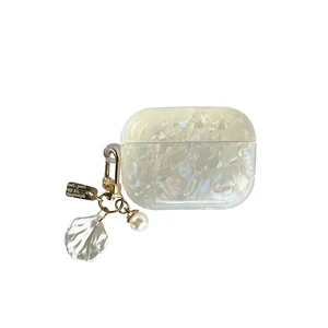 for AirPods Pro 3 Case 2025, Pearl Aurora Glitter Protective Shell with Charm, Cute Aesthetic Case for AirPods Pro 3rd Generation (Aurora, AirPods Pro3) for AirPods Pro 3 Case 2025, Pearl Aurora Glitter Protective Shell with Charm, Cute Aesthetic Case for AirPods Pro 3rd Generation (Aurora, AirPods Pro3)