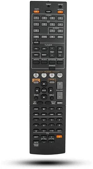 Universal Replacement Remote Control Fit for RX-V373BL RX-V375BL RX-V571 RX-V567 RX-V375 HTR-5063 for Yamaha Receiver Universal Replacement Remote Control Fit for RX-V373BL RX-V375BL RX-V571 RX-V567 RX-V375 HTR-5063 for Yamaha Receiver
