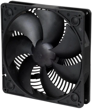 SST-AP181 - Air Penetrator Computer Case Cooling Fan 180mm, High Airflow, black