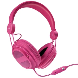 DGHP-5538 Kid Friendly Headphones with Mic and Music Volume, Pink DGHP-5538 Kid Friendly Headphones with Mic and Music Volume, Pink