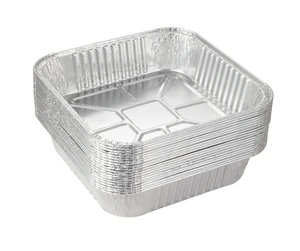25pack-8x8 Aluminum foil Pans Disposable Square baking Cake Pans 25pack-8x8 Aluminum foil Pans Disposable Square baking Cake Pans