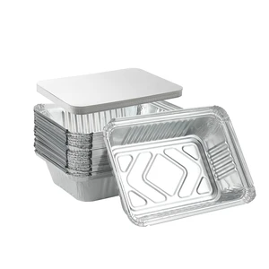 25Pack Disposable Aluminum Foil Pans with Lids 8.5x6.3-2.25LB | Heavy Duty Foil Pans with Board Lids, Disposable Take Out Food Containers, Foil Pans for Meal Prep Freezer Cooking Baking 25Pack Disposable Aluminum Foil Pans with Lids 8.5x6.3-2.25LB | Heavy Duty Foil Pans with Board Lids, Disposable Take Out Food Containers, Foil Pans for Meal Prep Freezer Cooking Baking