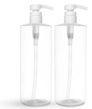 BRIGHTFROM Empty Shampoo Pump Bottles, 32 OZ / 1 Liter, BPA-Free Cylinder Containers, Household & Commercial Use, 2 Pack - Leak Proof BRIGHTFROM Empty Shampoo Pump Bottles, 32 OZ / 1 Liter, BPA-Free Cylinder Containers, Household & Commercial Use, 2 Pack - Leak Proof