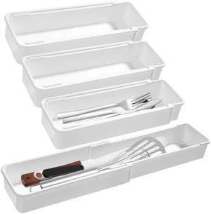 Drawer Organizer 4 Pack Expandable Dividers Adjustable Length Drawer Organizer 4 Pack Expandable Dividers Adjustable Length