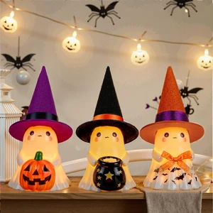 Halloween Decorations Indoor,3Pcs Cute Spooky Ceramic Ghost Halloween Decorations,Ghost Figurines with Hats - Adorable Tabletop Decor for Mantel,Party, Home, Porch Decor Halloween Decorations Indoor,3Pcs Cute Spooky Ceramic Ghost Halloween Decorations,Ghost Figurines with Hats - Adorable Tabletop Decor for Mantel,Party, Home, Porch Decor